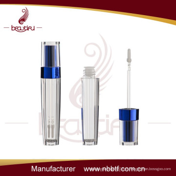 Oro proveedor china vacíos cosméticos contenedor cuadrados labios brillo tubo